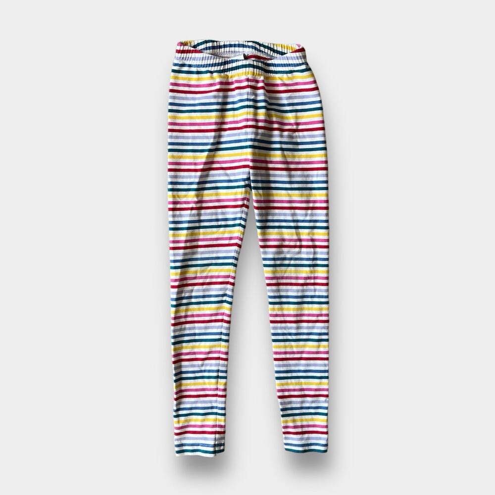 Hanna Andersson Printed Rainbow Stripe Leggings 130 cm 8